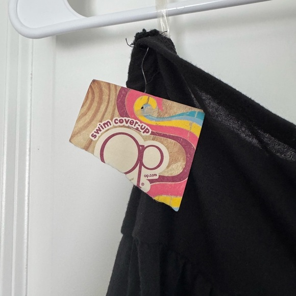 NWT OP Black Swim Cover-Up - Picture 3 of 4